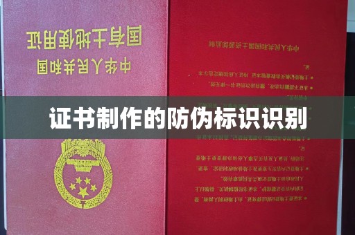 郏县证书制作的防伪标识识别
