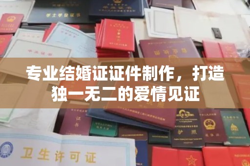 郏县专业结婚证证件制作，打造独一无二的爱情见证